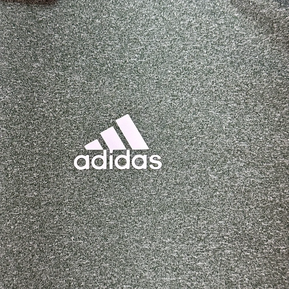 Adidas Polo Mens Size 2XL Heather Green Golf Performance Moisture Wicking - Picture 4 of 9